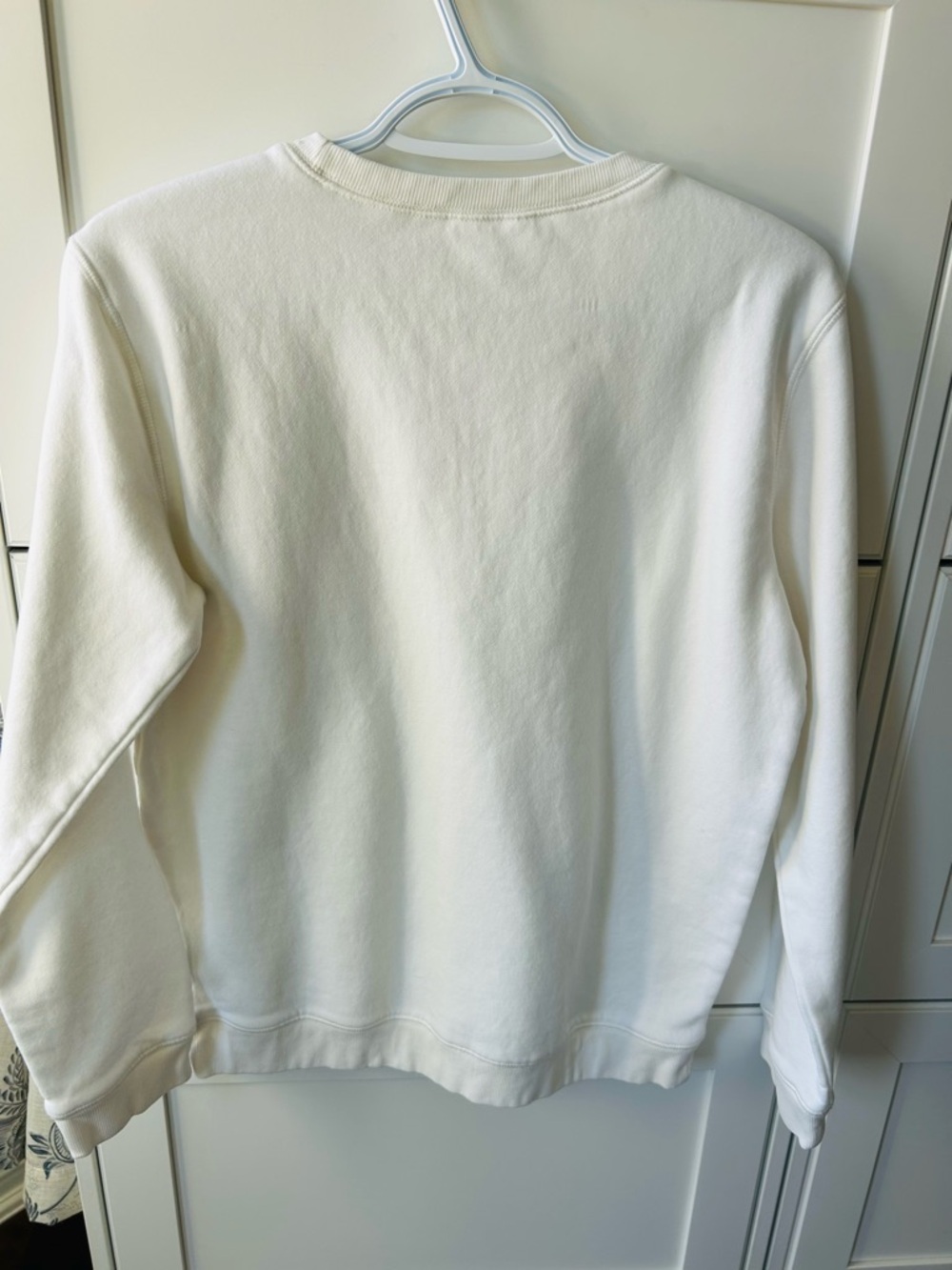 Northern Traditions Cream Sweatshirt with Embroidered Botanical Detail - Picture 6 of 9